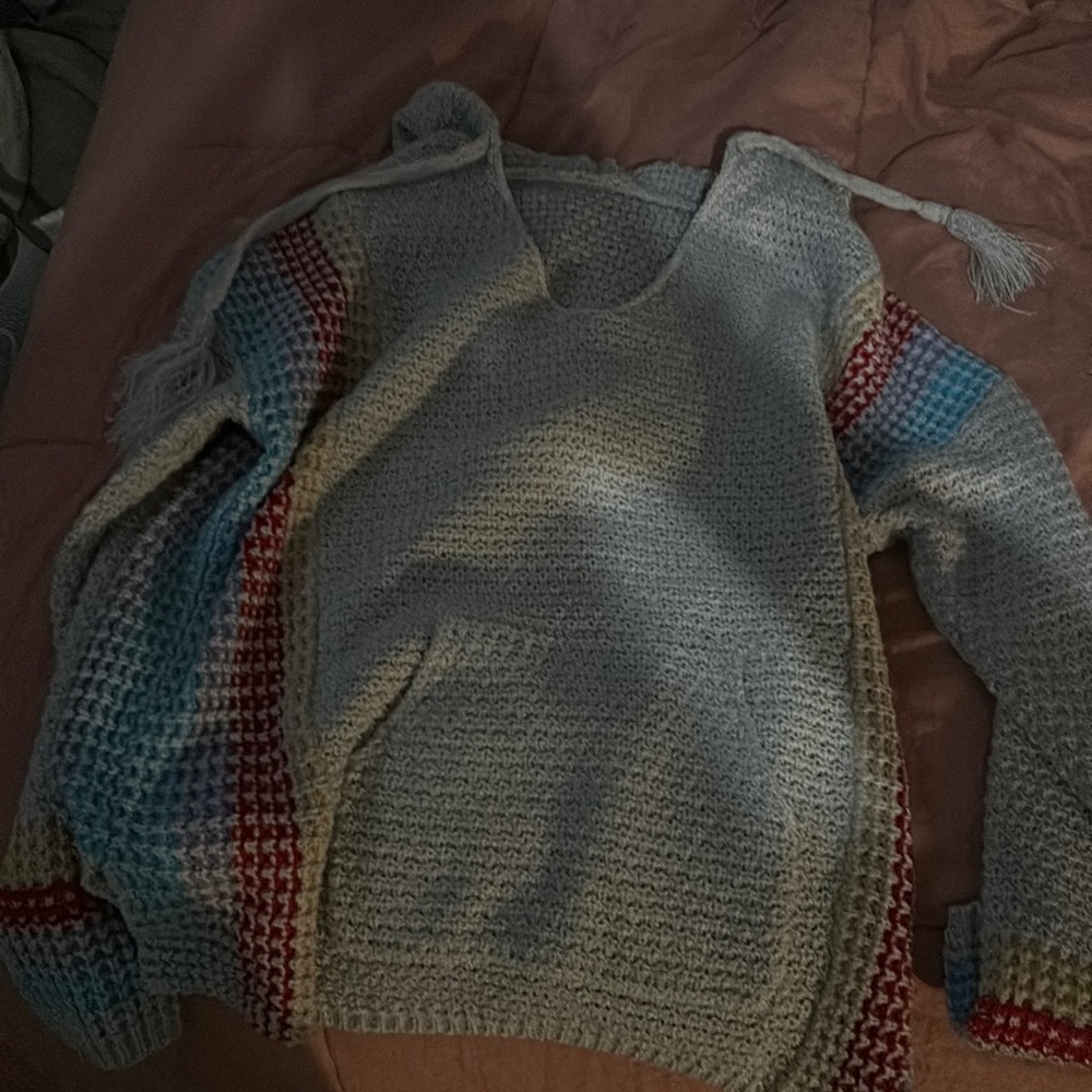 Baggy Knit Sweatshirt